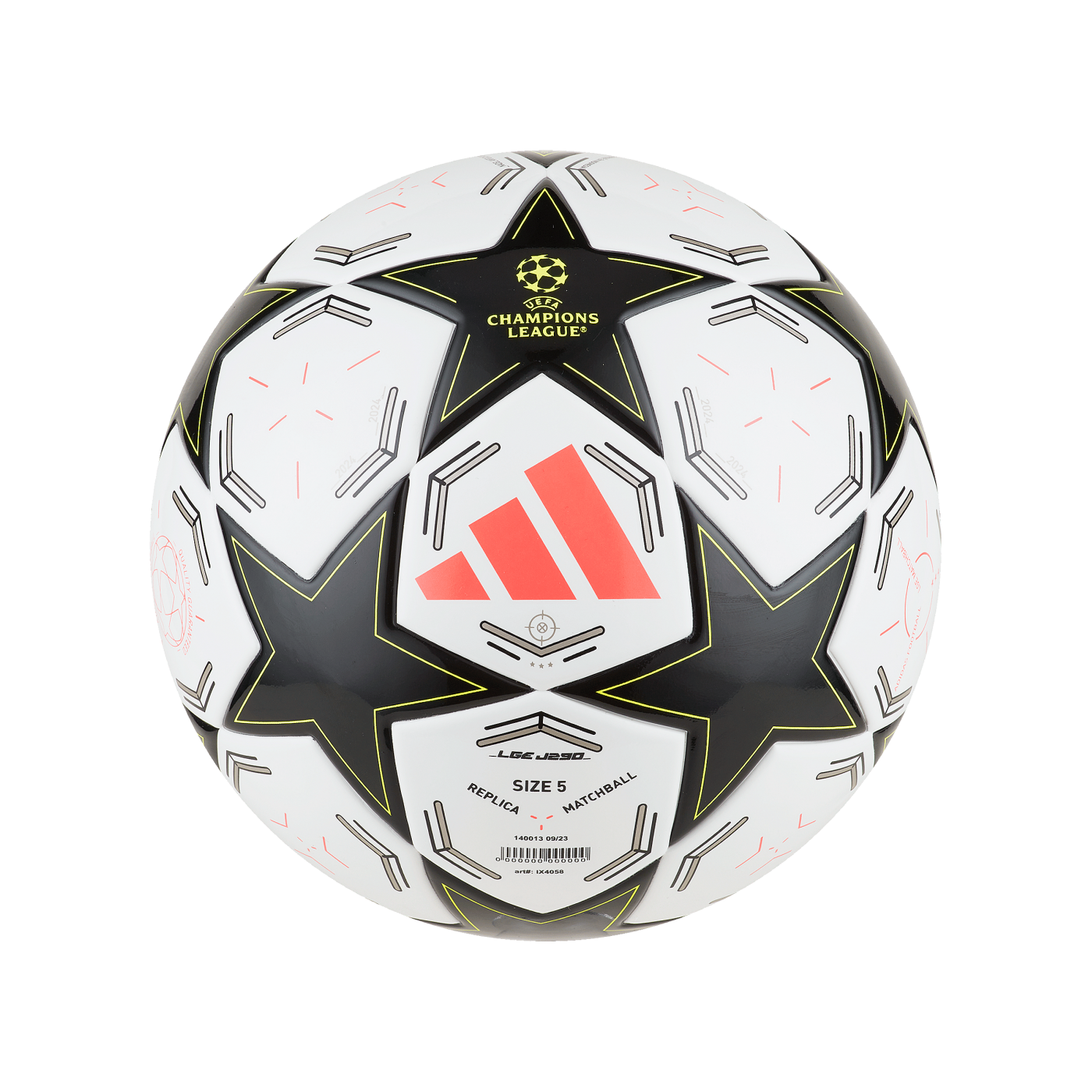 adidas UCL League 290 Trainingsball Weiss