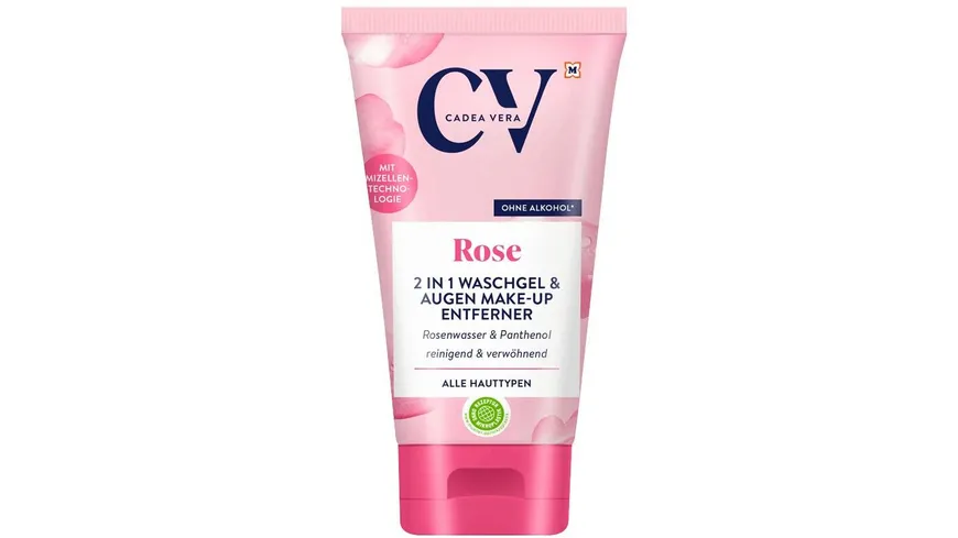 CV Rose 2in1 Waschgel & Augen Make-up Entferner 150 ml