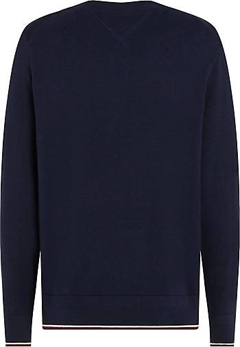 TOMMY HILFIGER Herren Pullover mit Seide