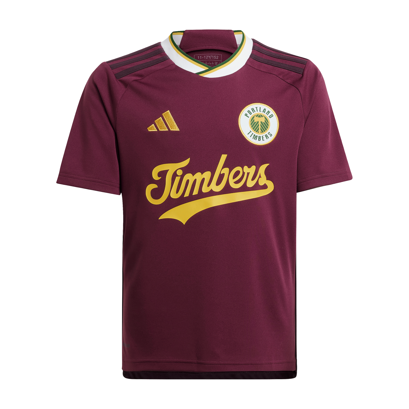 adidas Portland Timbers Trikot 3rd 2024 Kids Rot