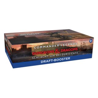 Magic the Gathering Commander Legends: Battle for Baldur's Gate Draft-Booster Display (24) (DE)