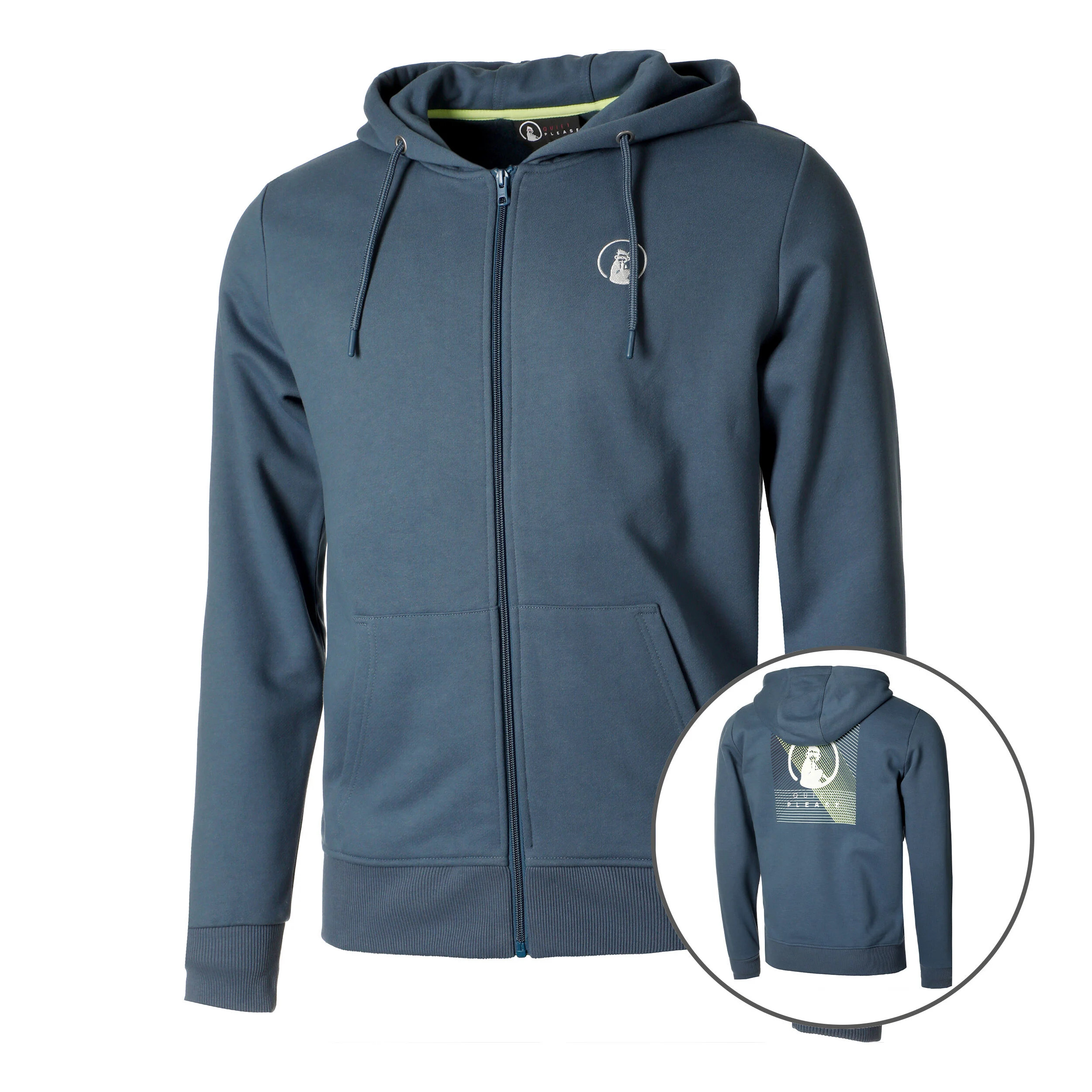 Linear Sweatjacke Herren - Blau