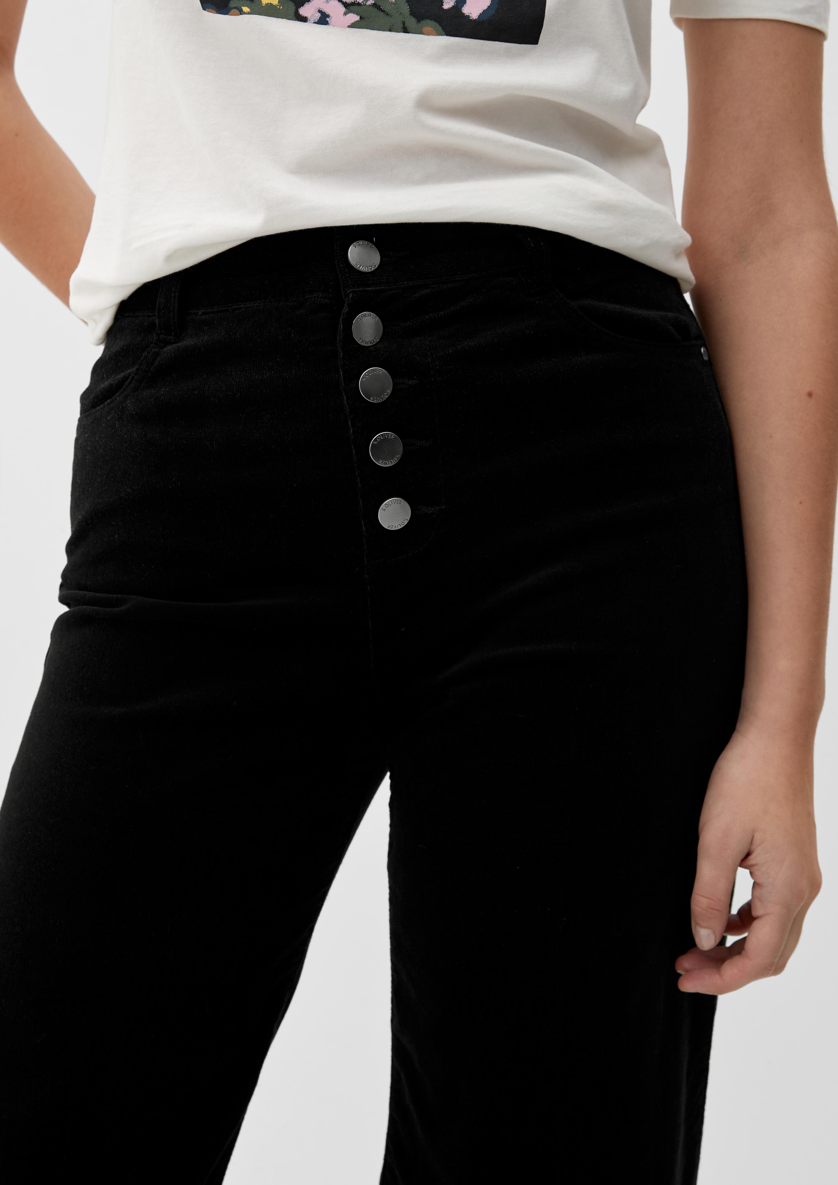 Cordhose mit Knopfleiste  2121489-9999