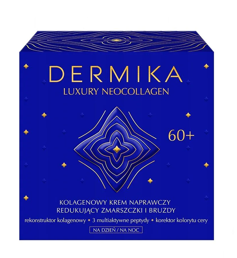 Dermika luksuzna Neocollagen krema za obnavljanje kolagena 60+ za dan i noć