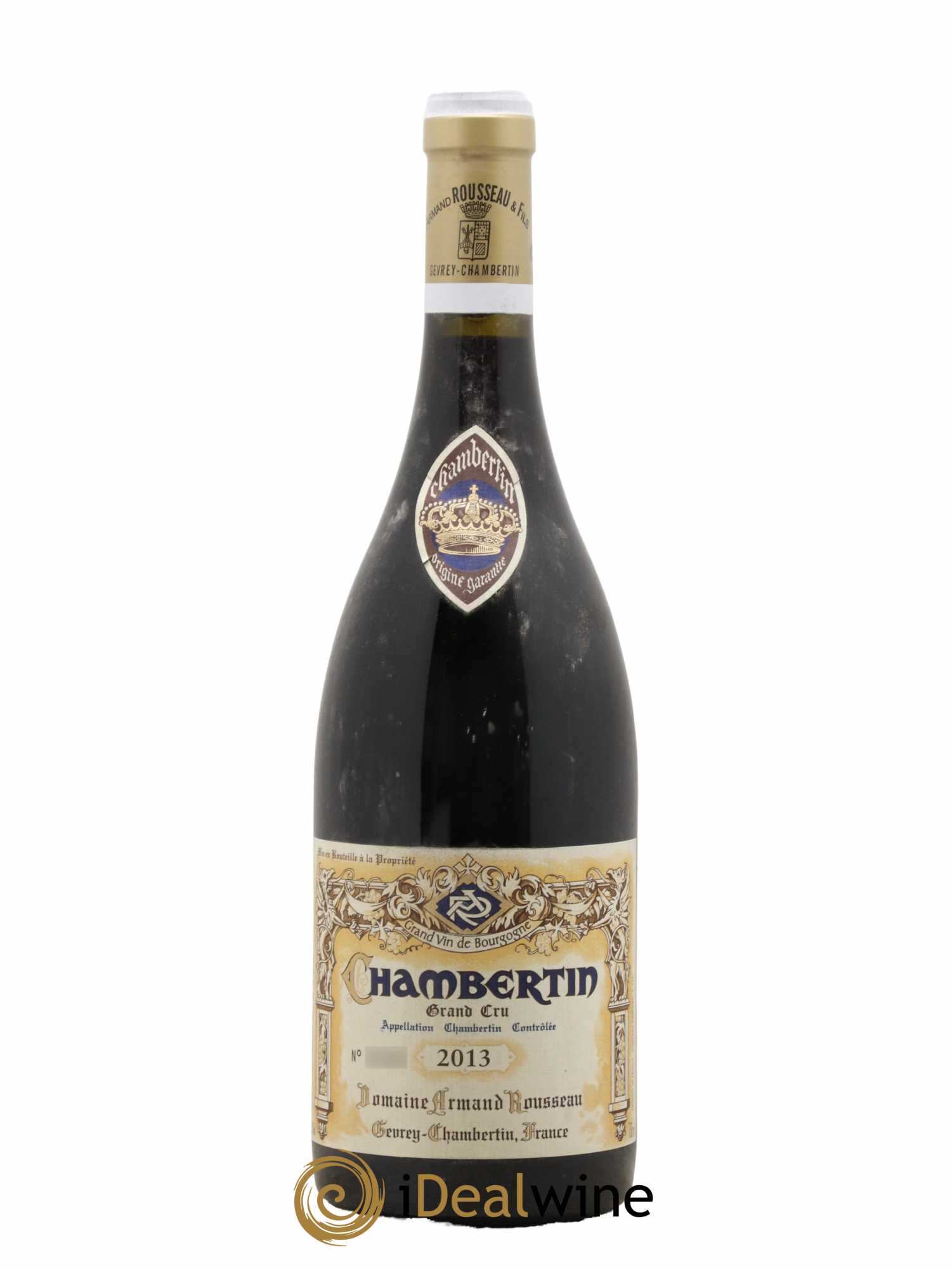 Chambertin Grand Cru Armand Rousseau (Domaine)  2013 - Lot de 1 Bouteille