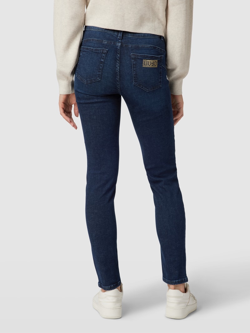 Jeans im 5-Pocket-Design Modell 'DEVINE' in dunkelblau