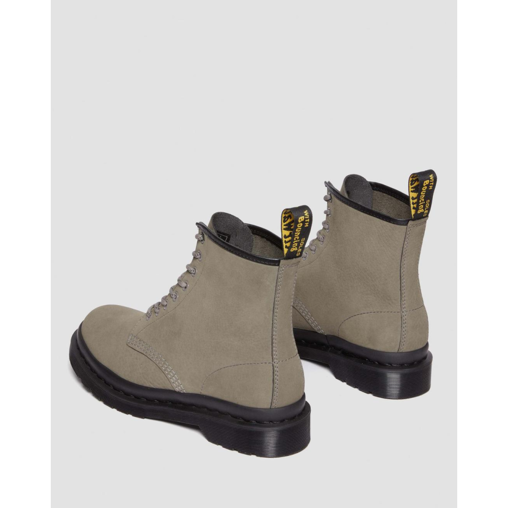 Dr. Martens 1460 Milled Nubuck Nickel 31129059 / grau
