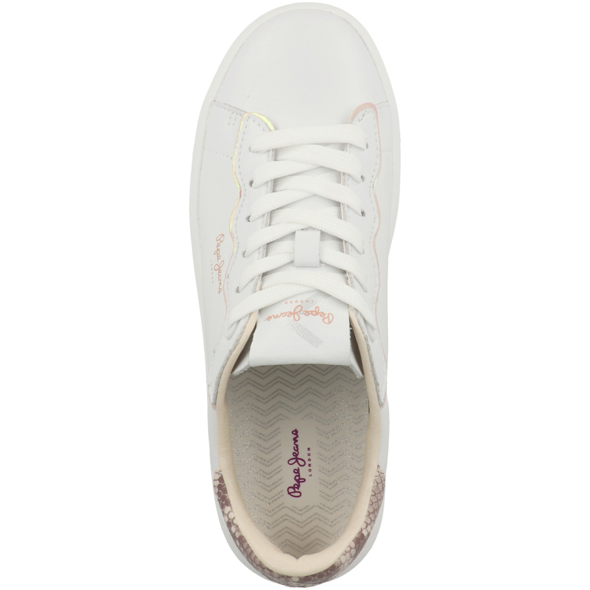 Pepe Jeans Dobbie Seal Sneaker Low weiss