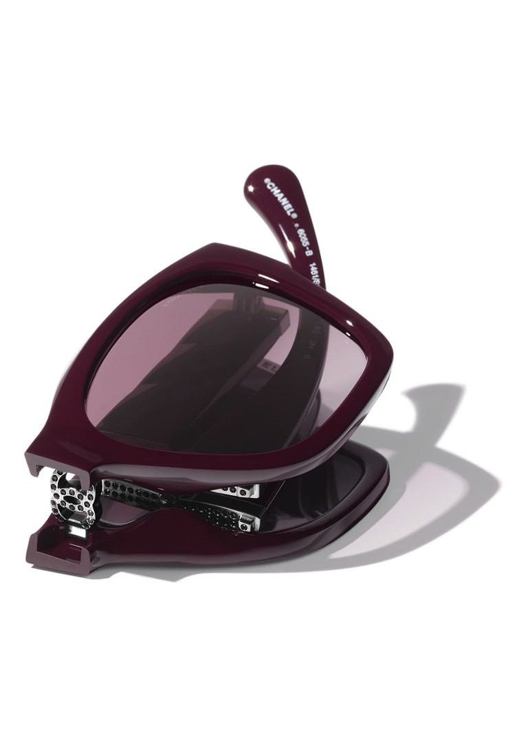 Ochelari de soare rotunzi Chanel