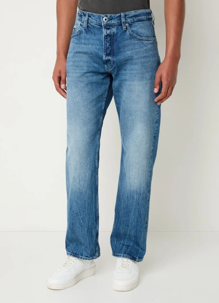 Kavbojke ravnega kroja G-Star RAW Dakota s srednje pranim vzorcem