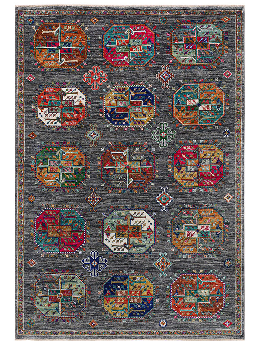 Buchara Ghazni ca. 170 x 248 cm, Unikat / Einzelstück