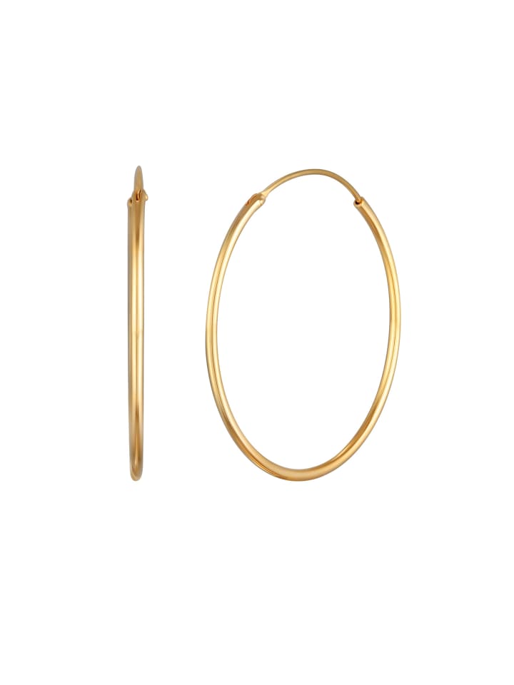 Elli Ohrringe 925 Sterling Silber in Gold günstig kaufen onesize