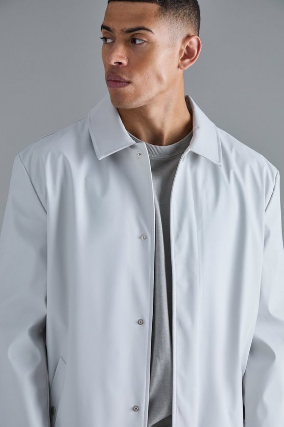 Mittellange Regenjacke