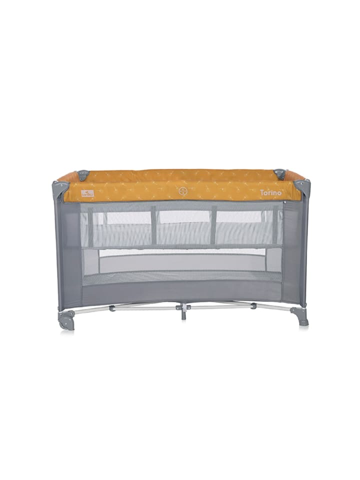 Lorelli Reisebett Torino 2 Ebenen in gelb günstig kaufen 60x120 cm