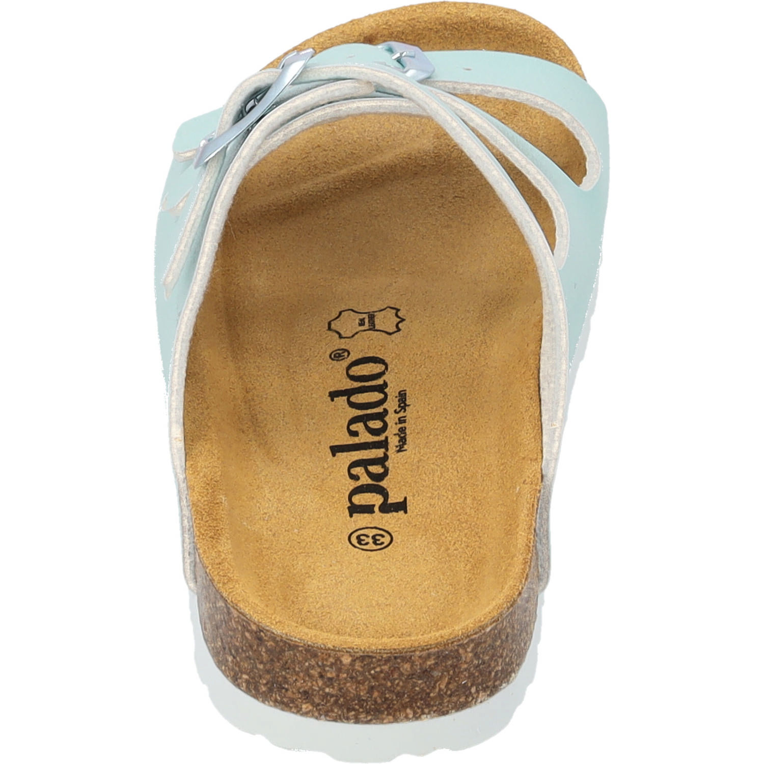 Palado Kids Capri G Metallic, Pantoletten, Kinder, Türkis