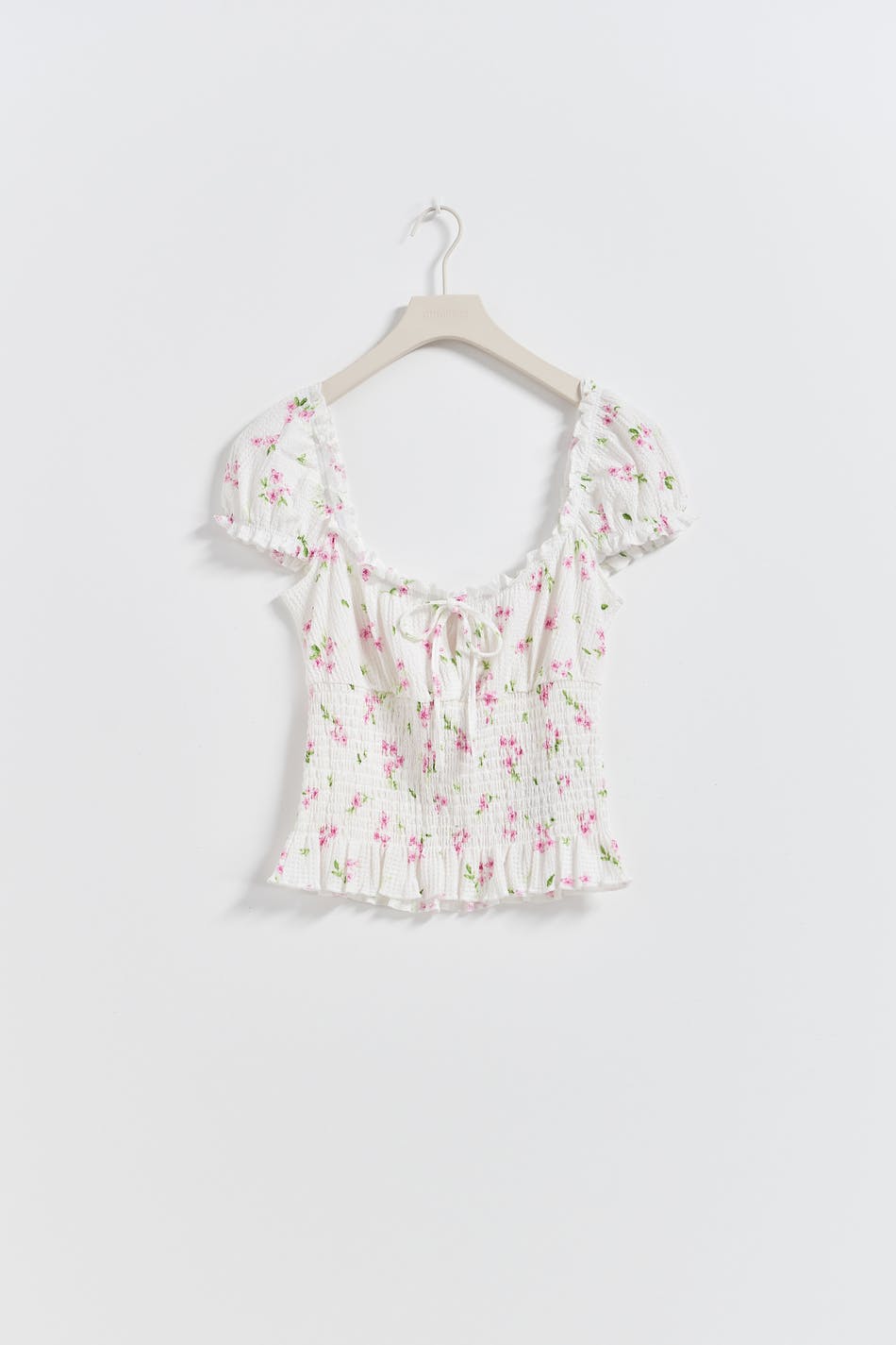 Smock frill top