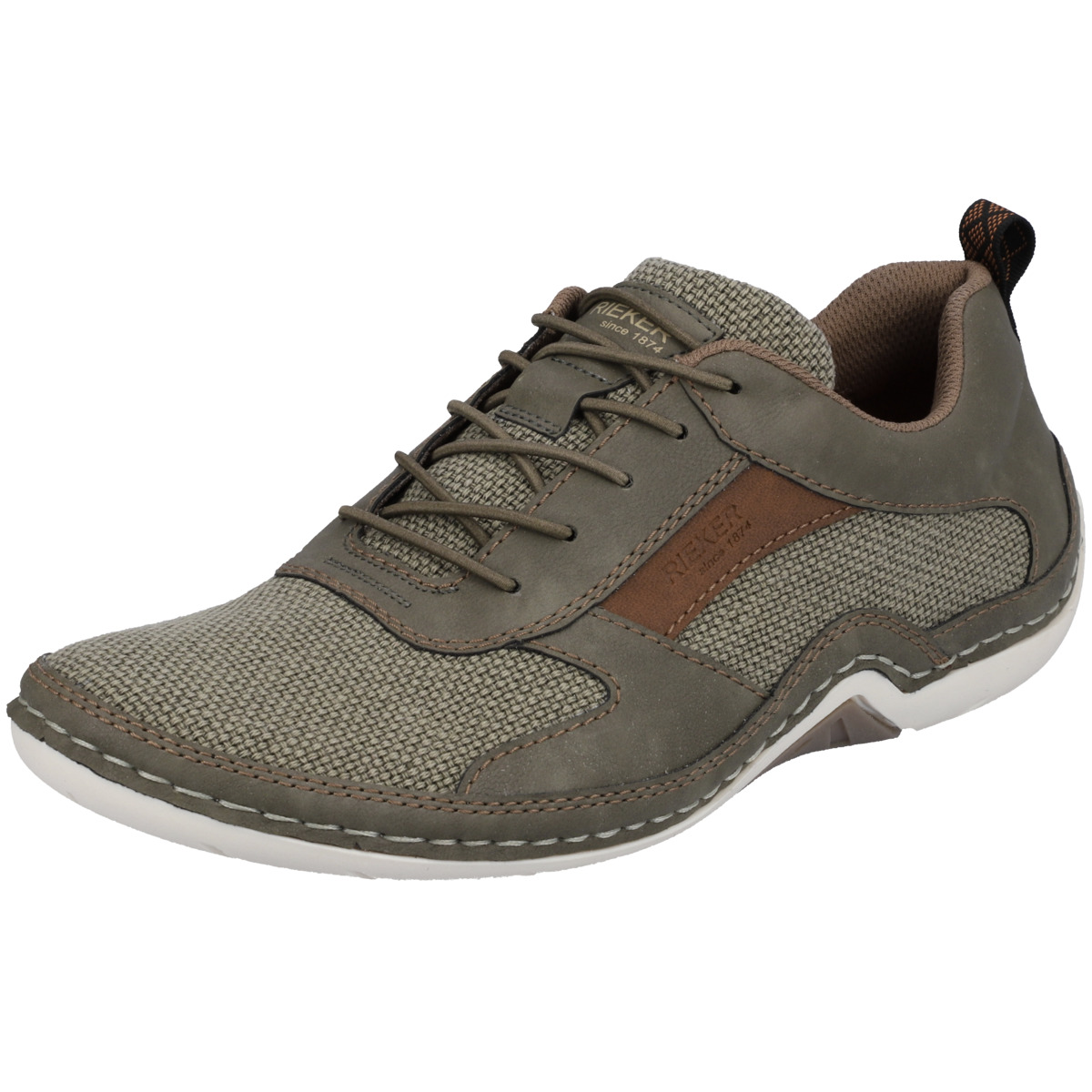 Rieker 07552 Sneaker Low gruen