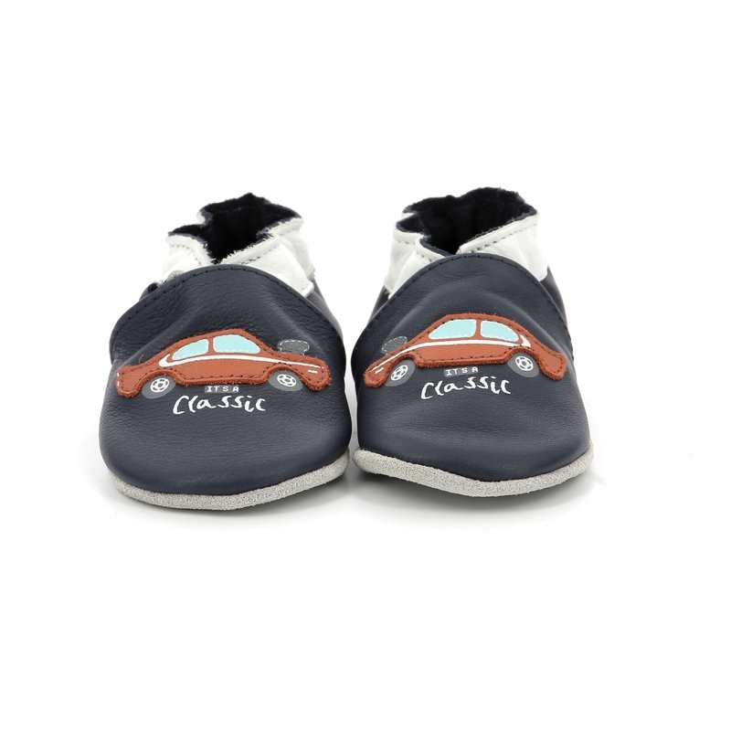 Chaussons cuir Classicar