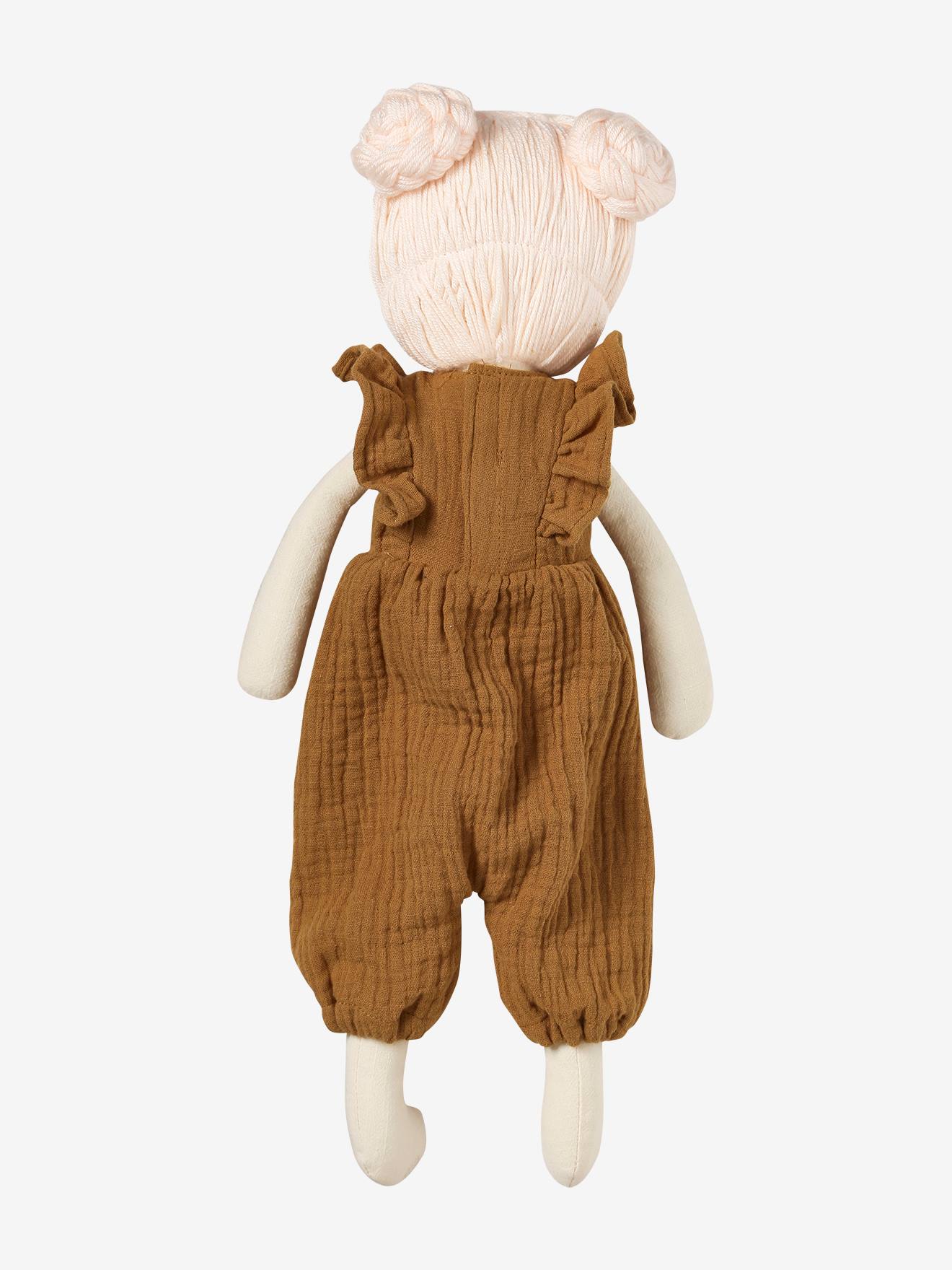 Vertbaudet Baby Stoffpuppe - gelb