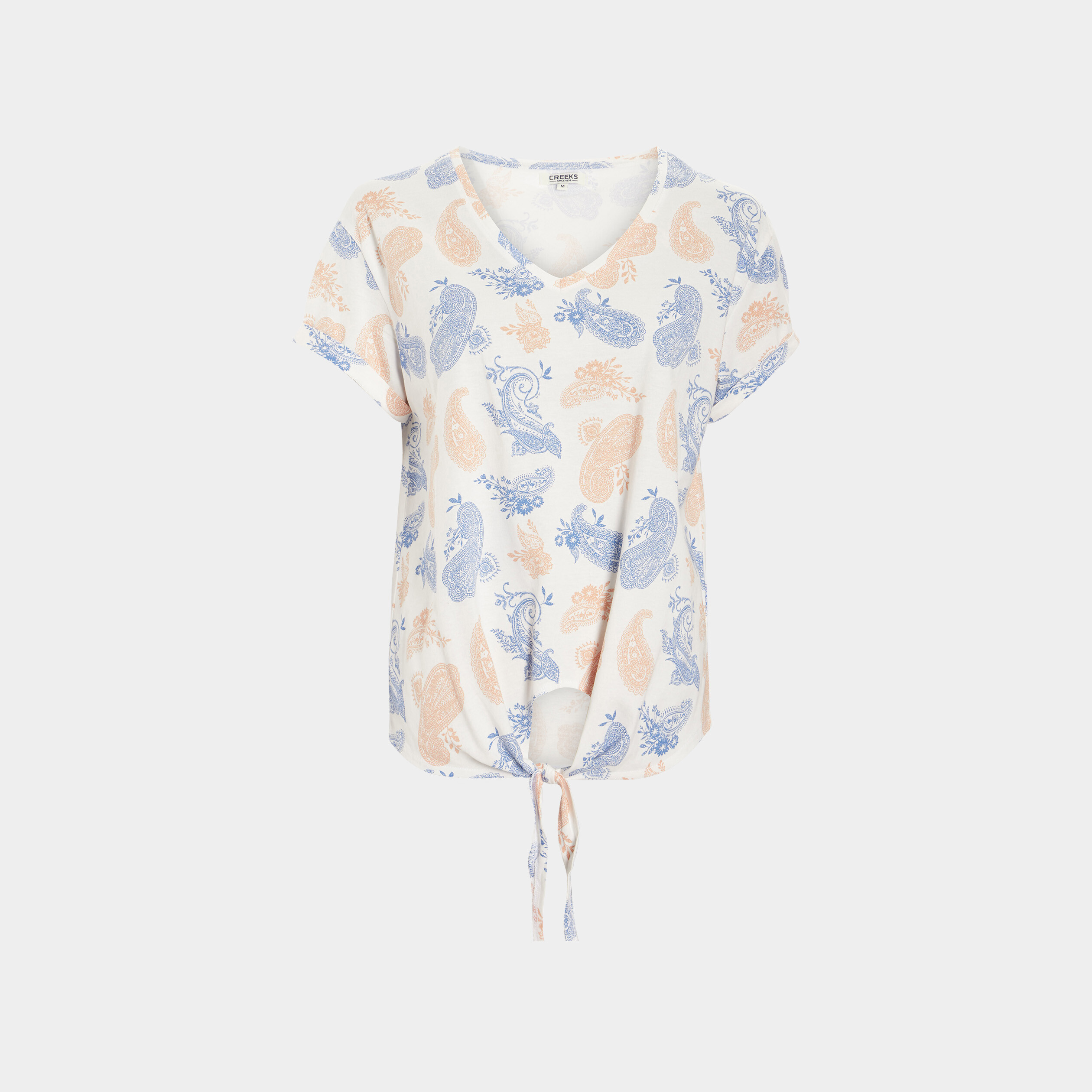 T-shirt manches courtes ecru femme | La Halle
