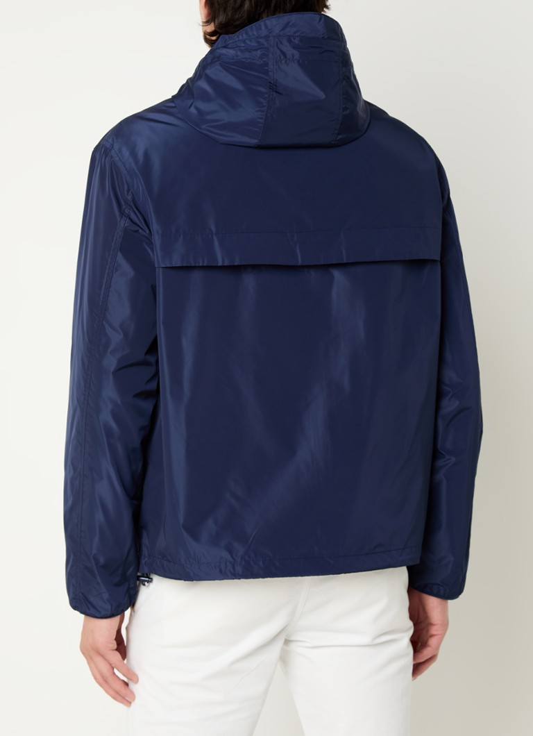 Ralph Lauren vjetrovka s džepovima na patentni zatvarač i vezom logotipa
