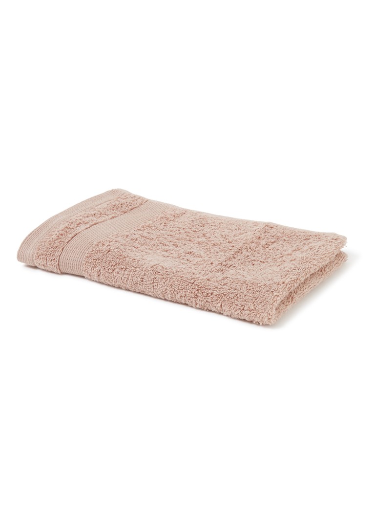 de Bijenkorf Home Organic Softness gjestehåndkle - 600 g/m² - 30 x 50 cm