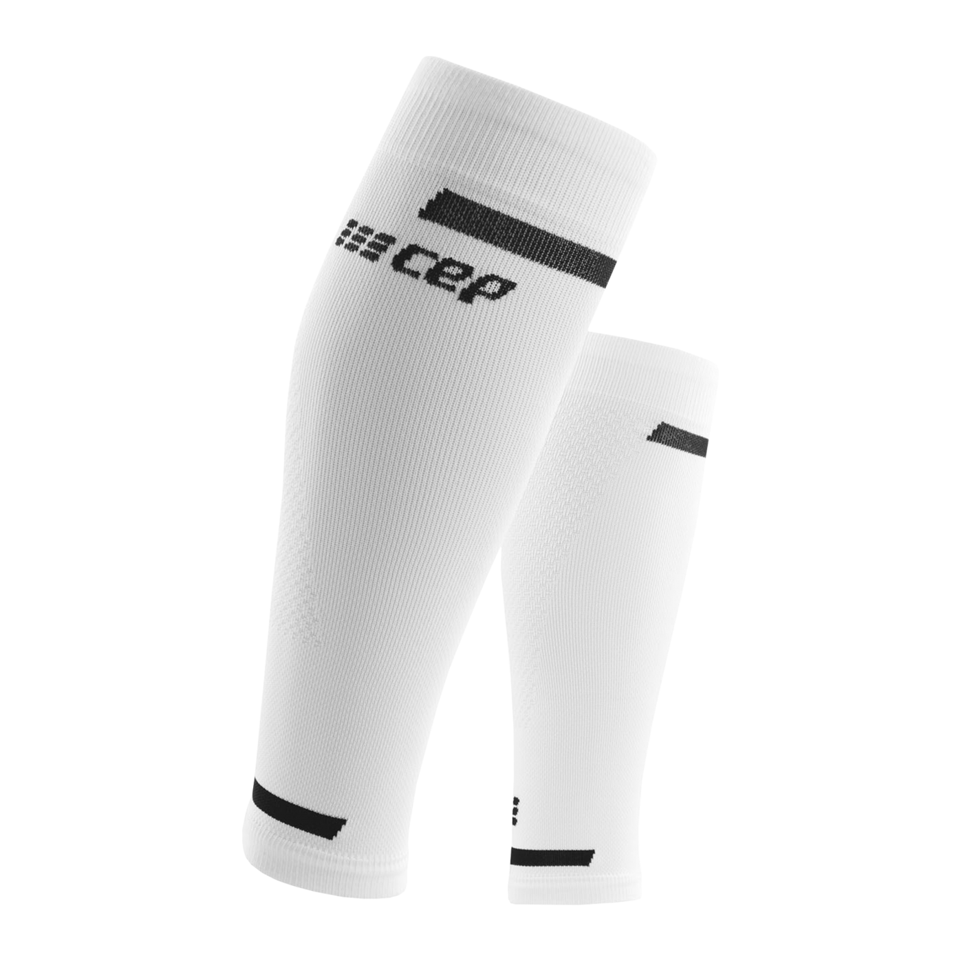 CEP The Run Calf Sleeves Running Weiss