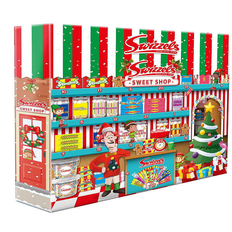 Julekalender 220 g Swizzels