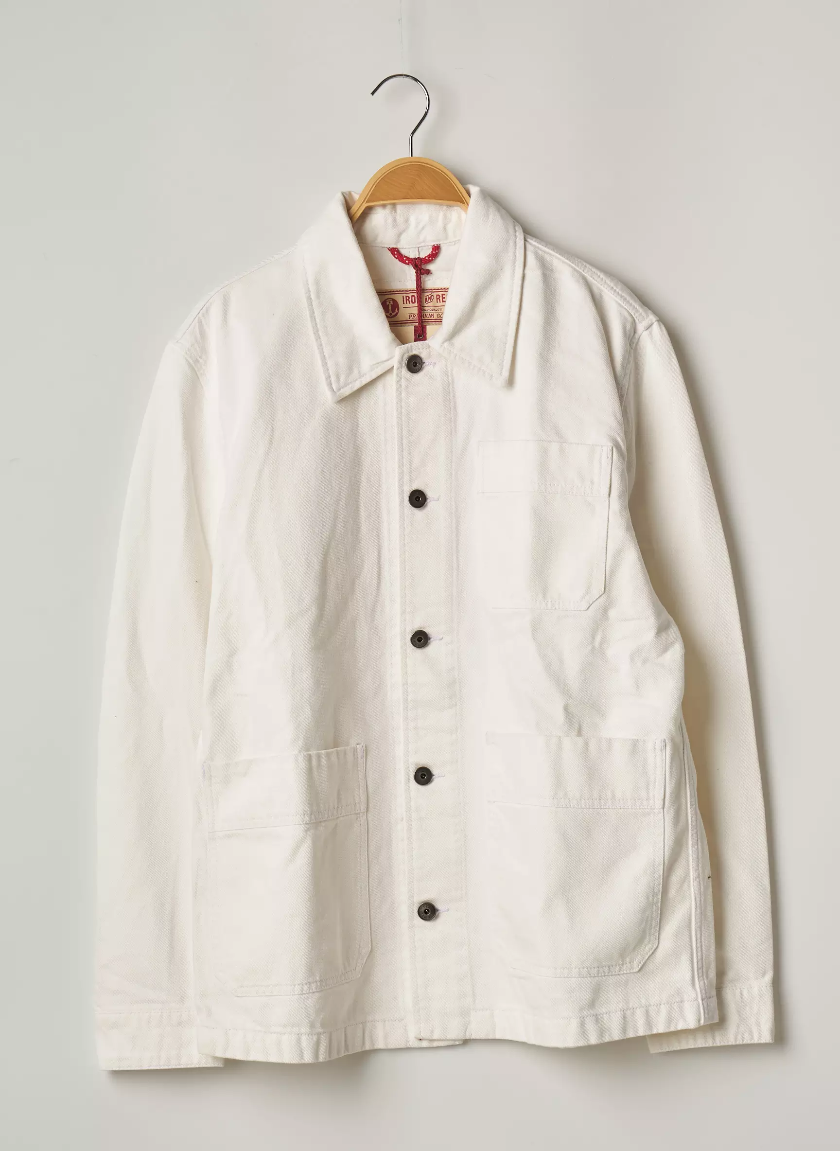 Iron And Resin Vestecasual Homme couleur blanc