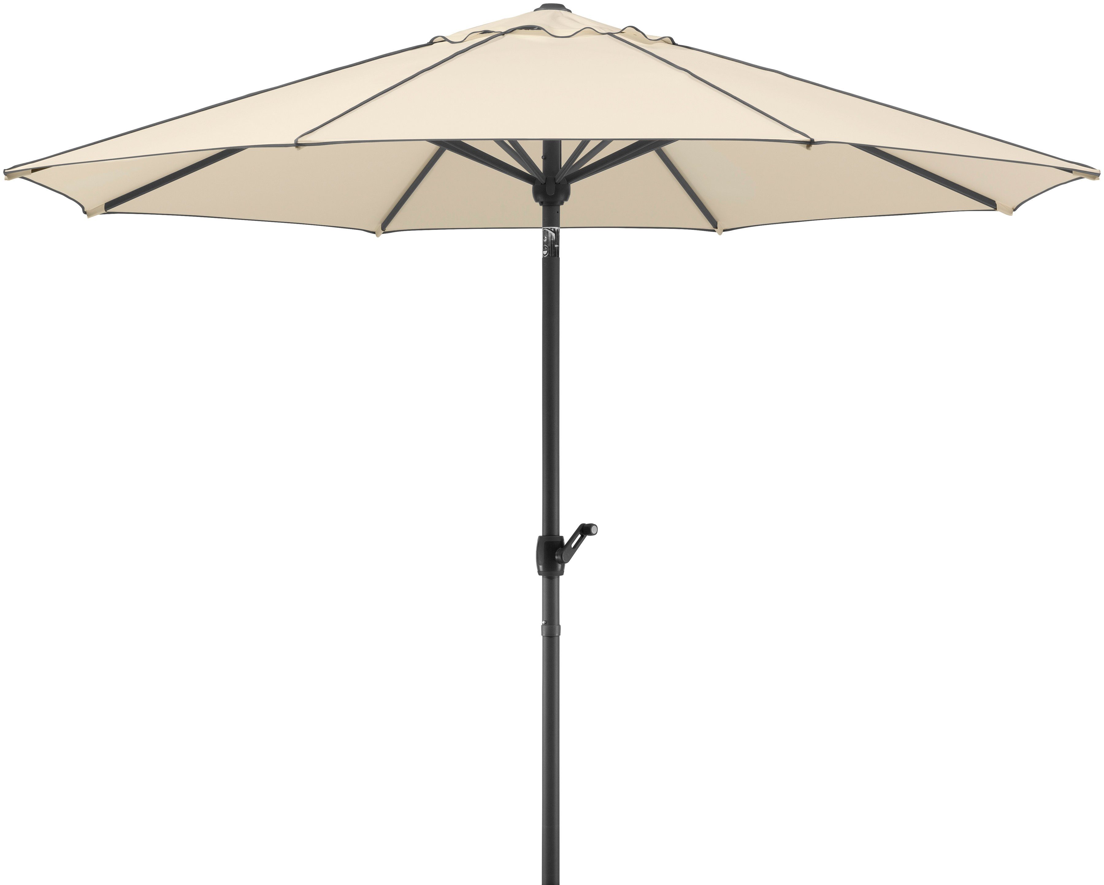 Schneider Schirme Sonnenschirm Adria, LxB: 300x300 cm, abknickbar, ohne Schirmständer