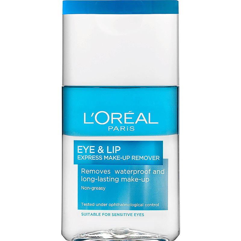Loreal Make-up remover 125 ml, Eye and lip L'Orèal