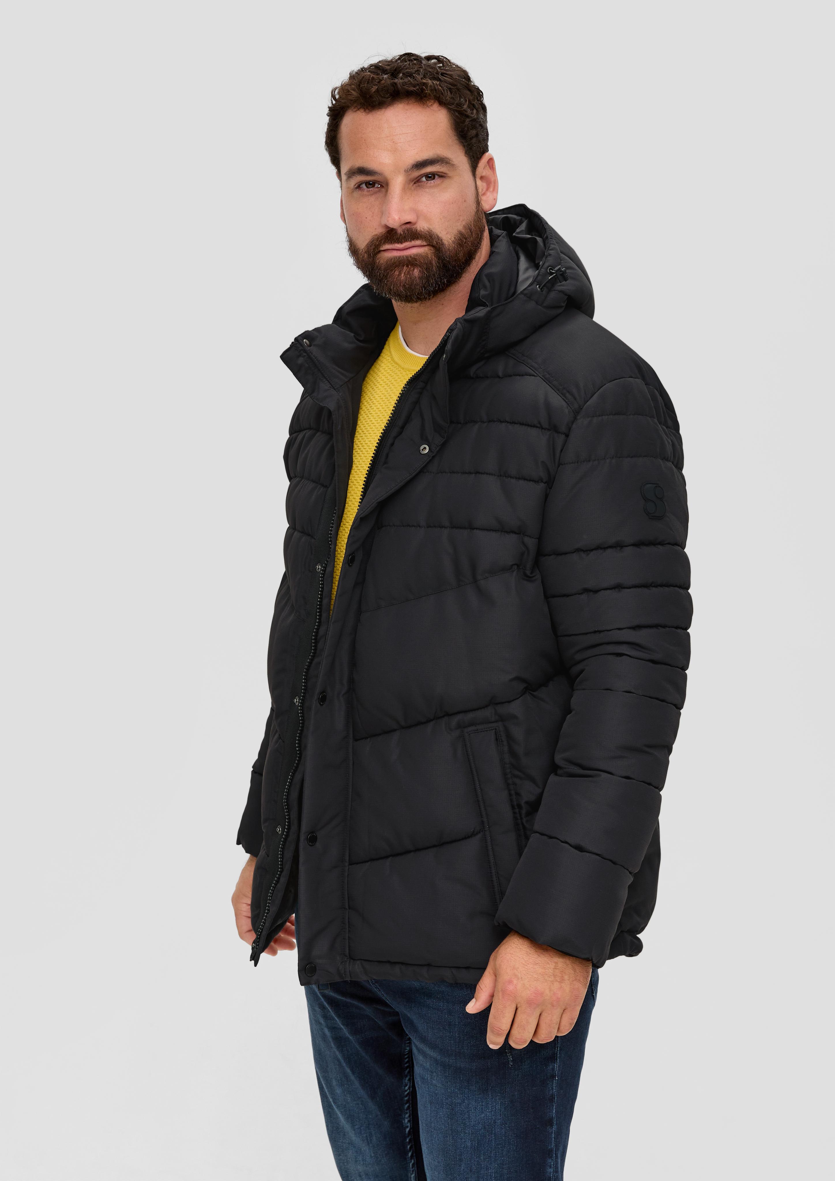 Sportive Steppjacke in strukturierter Qualität  2137154-9999