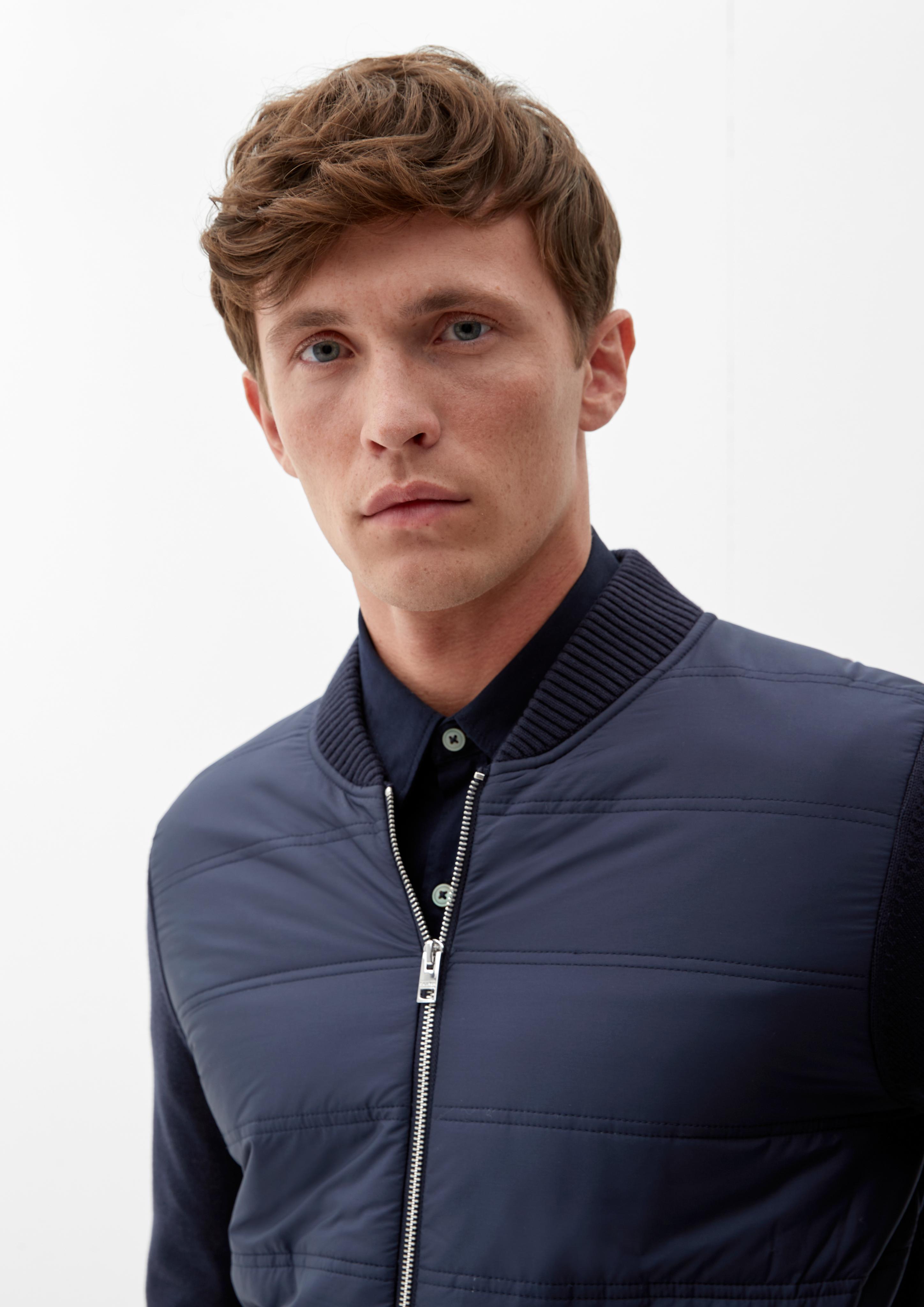 Steppjacke mit Ärmeln aus Strick  2118064-5959
