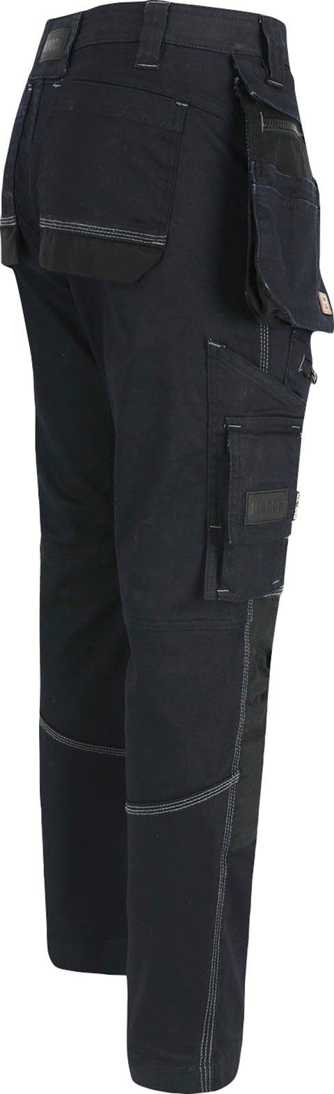 Herock Arbeitshose Linx Stretch, Slim Fit, Cordura® Verstärkungen, Abhnembare Nageltaschen