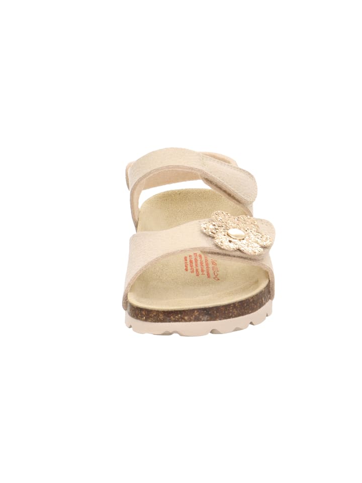 superfit Tieffußbett Sandale FUSSBETTPANTOFFEL in Gold günstig kaufen