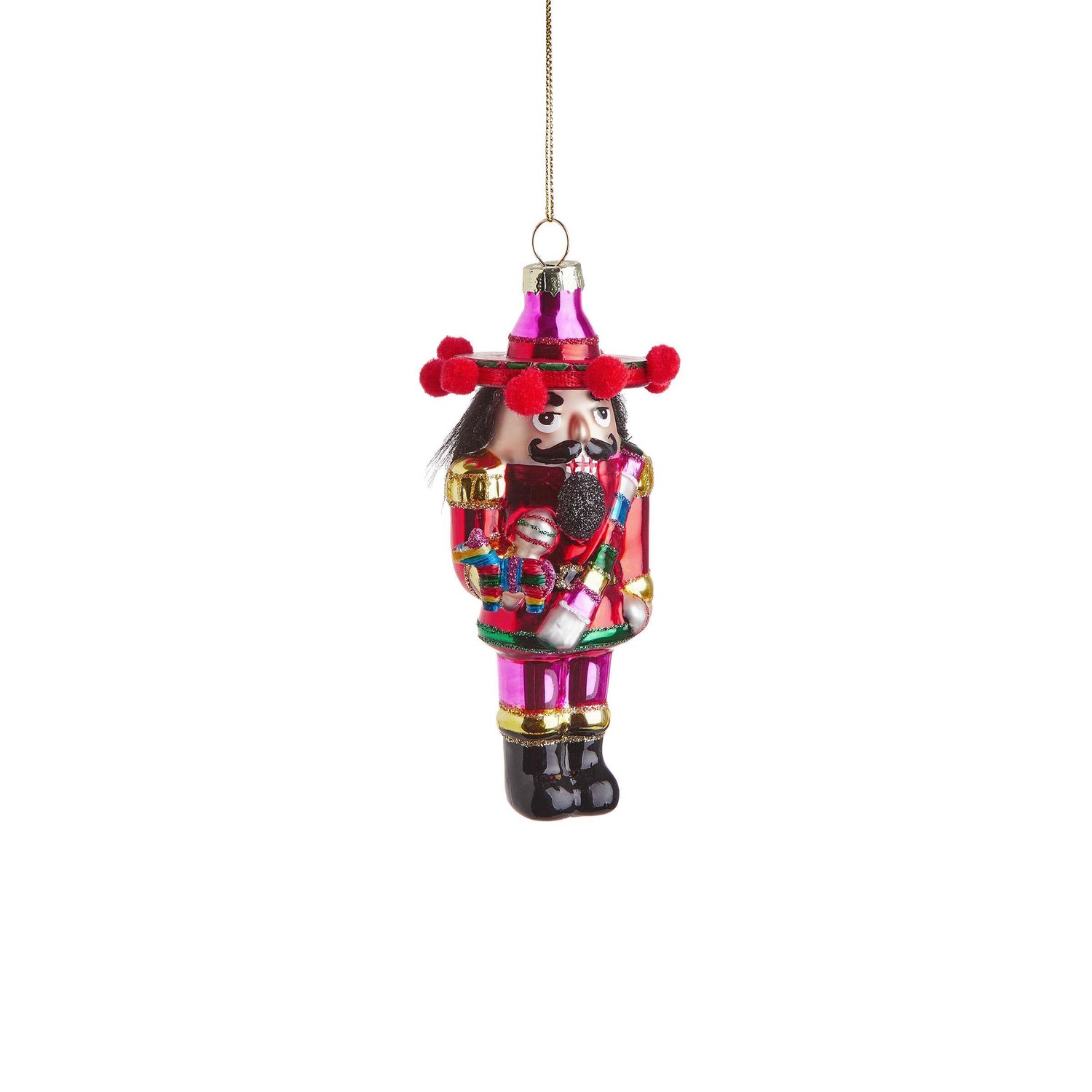 HANG ON Anhänger Nußknacker Mexico Höhe 13cm