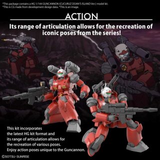 HG 1/144 Guncannon (Cucuruz Doan´s Island Ver.)
