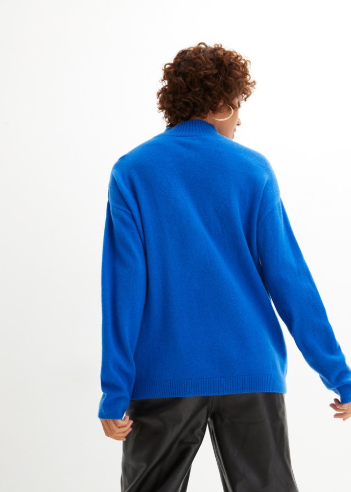 Oversize-Wollpullover mit Good Cashmere Standard®-Anteil