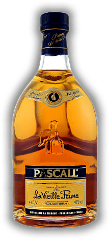 Pascall La Vieille Prune Pascall La Vieille Prune Der erlesene Pflaumenbrand aus den Vogesen. 0,7	 Liter - Vol 40%