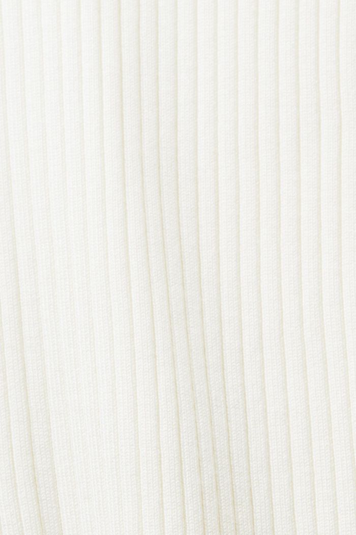 Longsleeve mit Rollkragen aus geripptem Jersey
