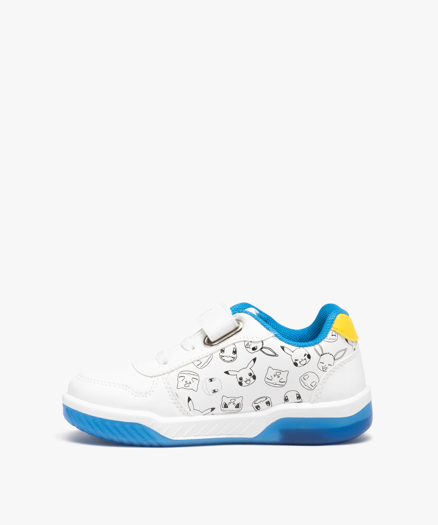 Baskets Garçon Pikachu à semelle lumineuse - Pokemon blanc | GEMO