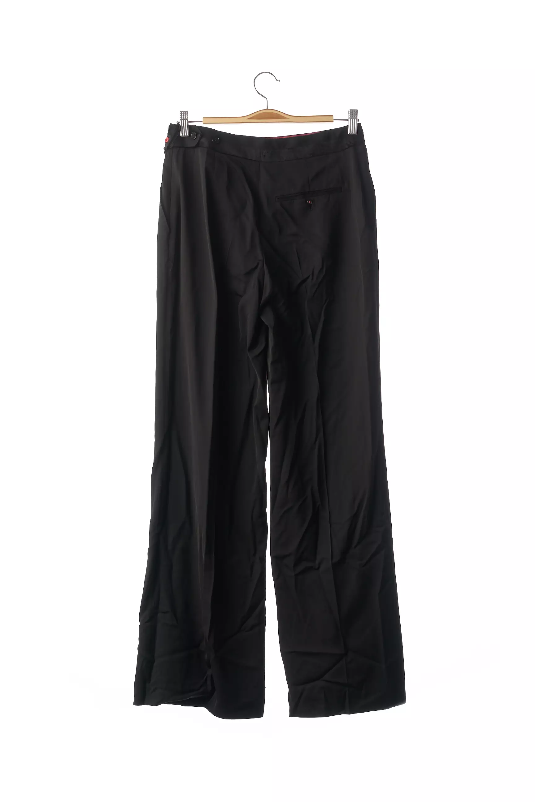 Black Label Pantalons Larges Femme couleur noir