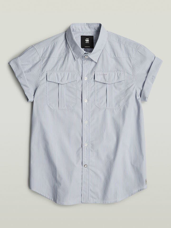 G-Star Bluse in Hellblau günstig kaufen