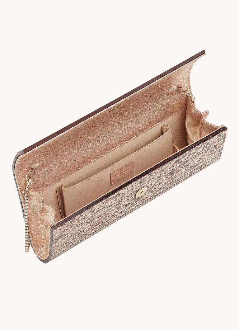 Jimmy Choo Sweetie Shadow sajūga soma ar jēra ādas detaļām
