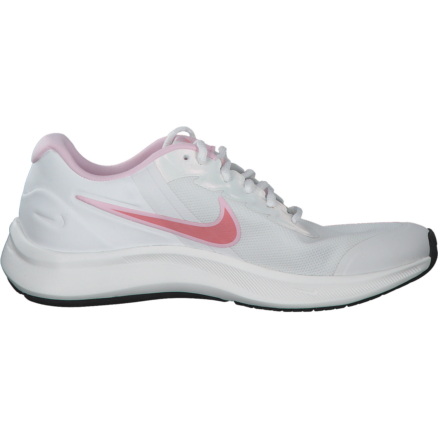 Nike Star Runner 3 DQ0662, Sportschuhe, Damen, summit white/pink gaze-pink fo