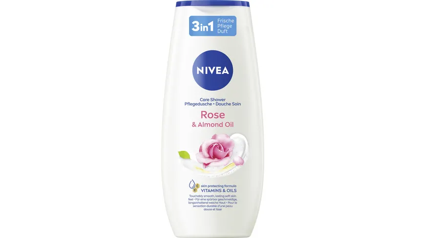 NIVEA Pflegedusche Rose & Almond Oil 250 ml
