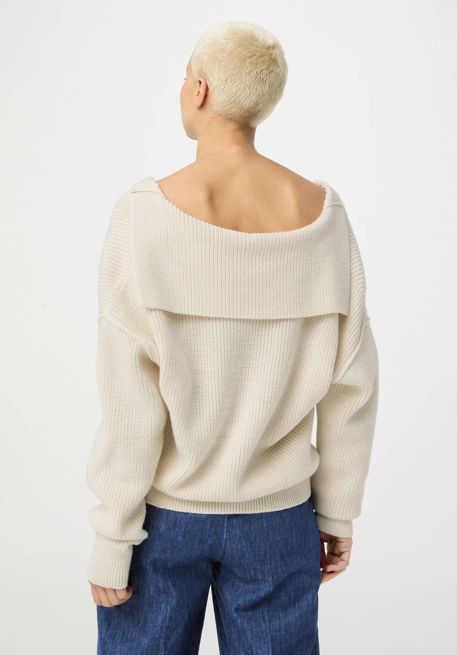 Pullover aus Bio-Baumwolle und Bio-Schurwolle