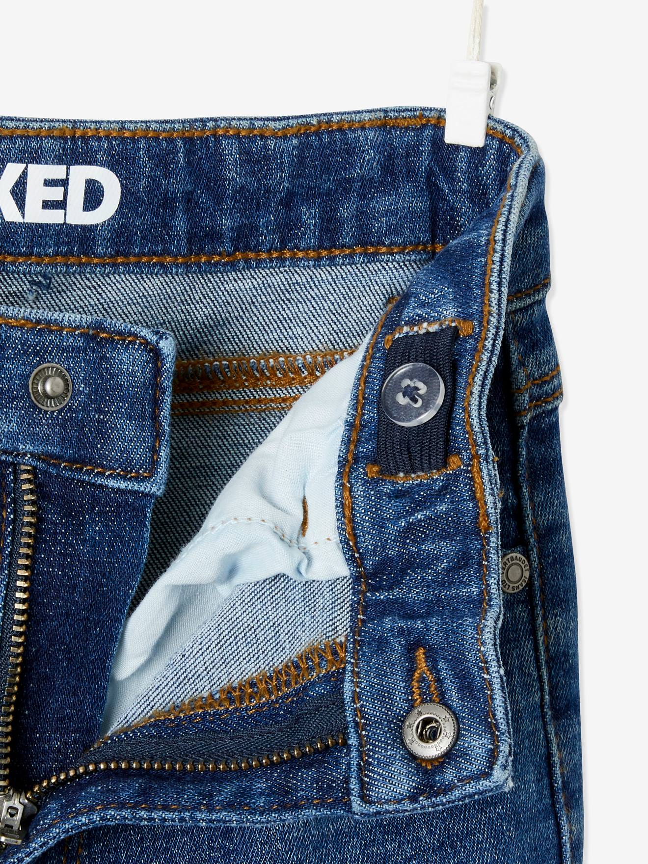 Vertbaudet Jungen Loose-Fit-Jeans Oeko-Tex - blue stone