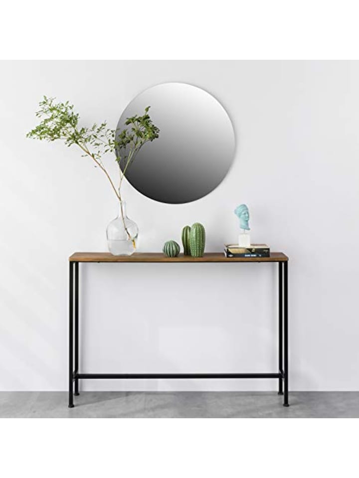 SoBuy Konsolentisch in Braun und Schwarz - (B)120 x (H)80 x (T)20cm günstig kaufen onesize