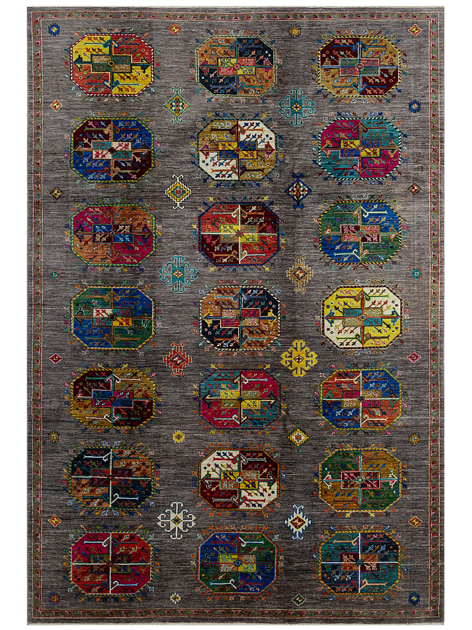 Buchara Ghazni ca. 204 x 299 cm, Unikat / Einzelstück